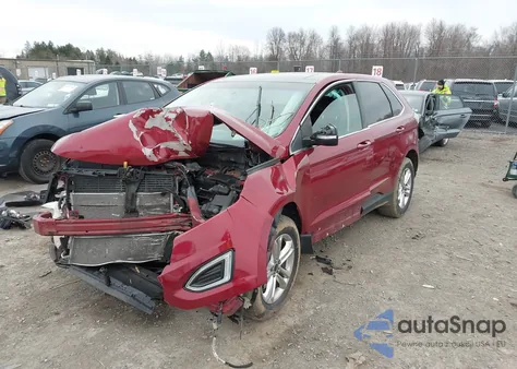 2016 Ford Edge Sel z USA, uszkodzony, nr VIN 2FMPK4J85GBB68189